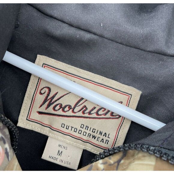 Woolrich original Wear-men’s M-vintage-Camo Coat, Jacket-excellent Condi… - Picture 3 of 7